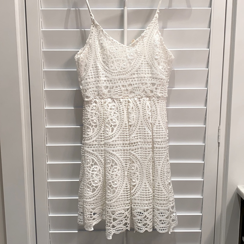 Rebellion Lace White Dress